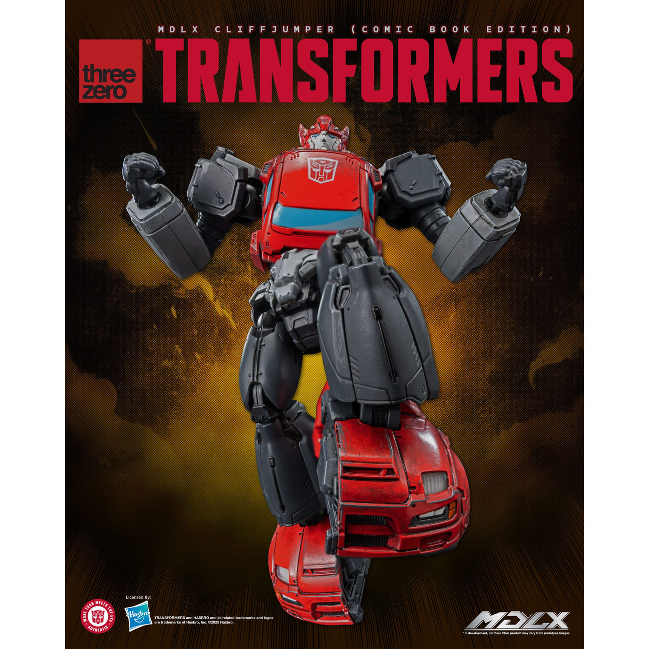 transformers-mdlx-cliffjumper-actionfigur-comic-book image 8
