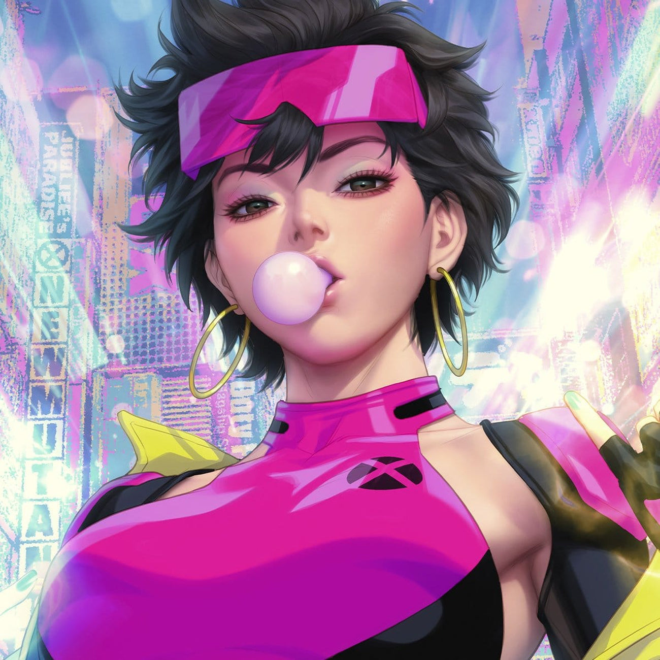 marvel-x-men-jubilee-kunstdruck-poster-46x61-ungerahmt image 2