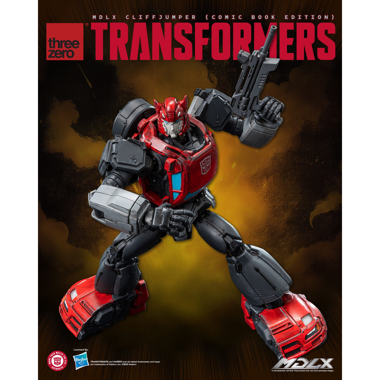 transformers-mdlx-cliffjumper-actionfigur-comic-book image 4