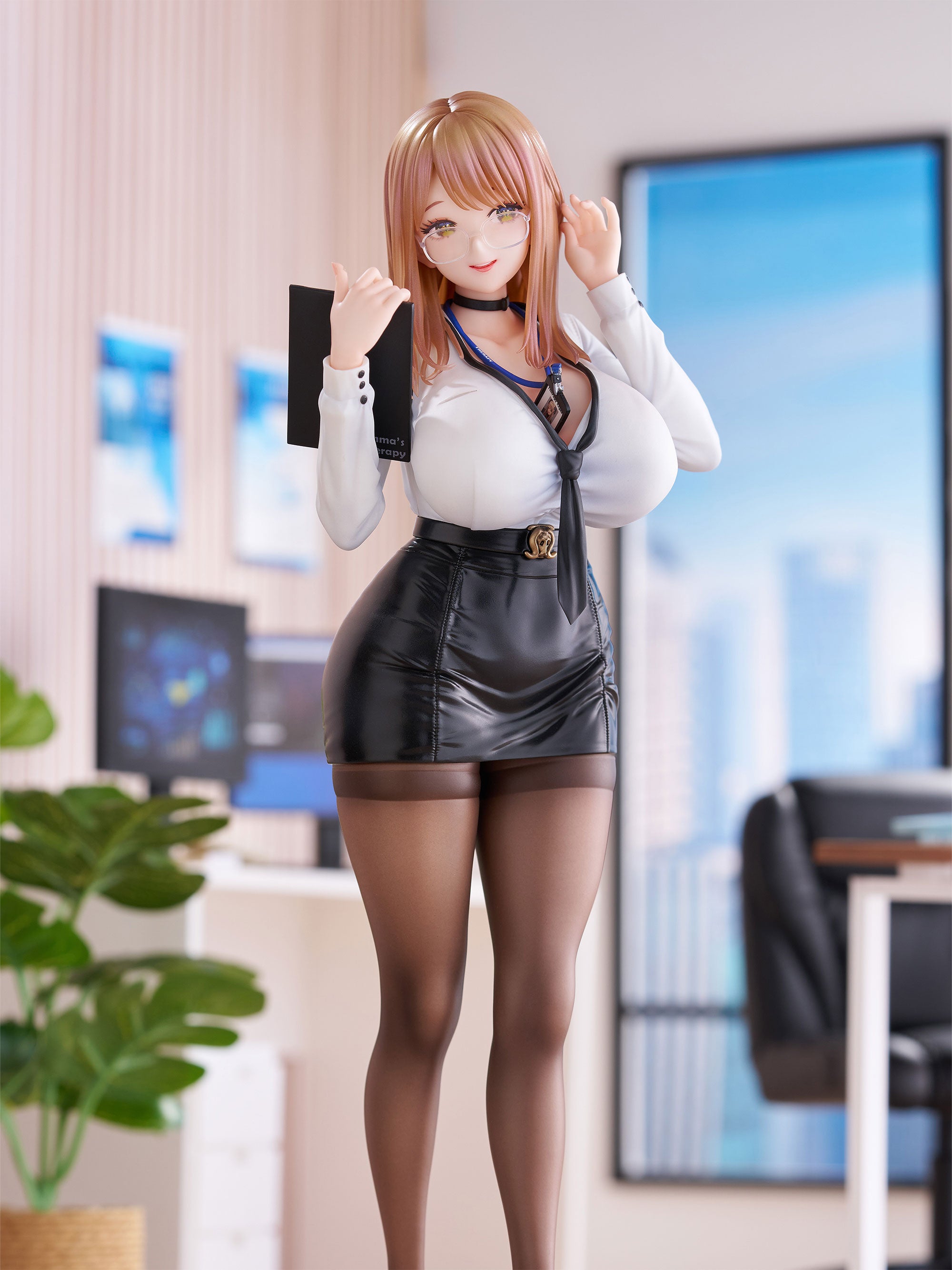 furyu-f-nex-emma-office-therapy-1-7-figur-brille image 2