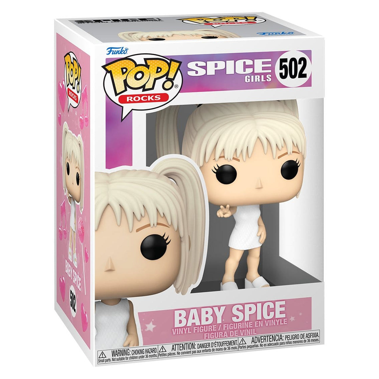 funko-pop-rocks-spice-girls-baby-spice-vinyl-figur-9cm image 2