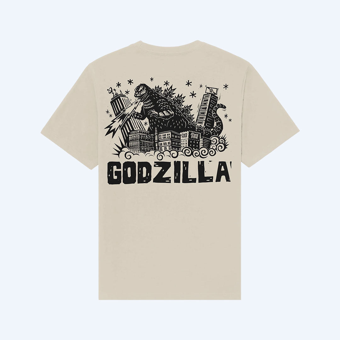 godzilla-x-pbr-x-attack-peter-t-shirt-natur-regular-fit image 1