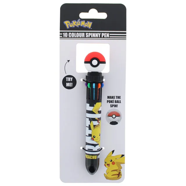 pok-mon-spinny-pok-ball-mehrfarbiger-stift-10-farben image 1