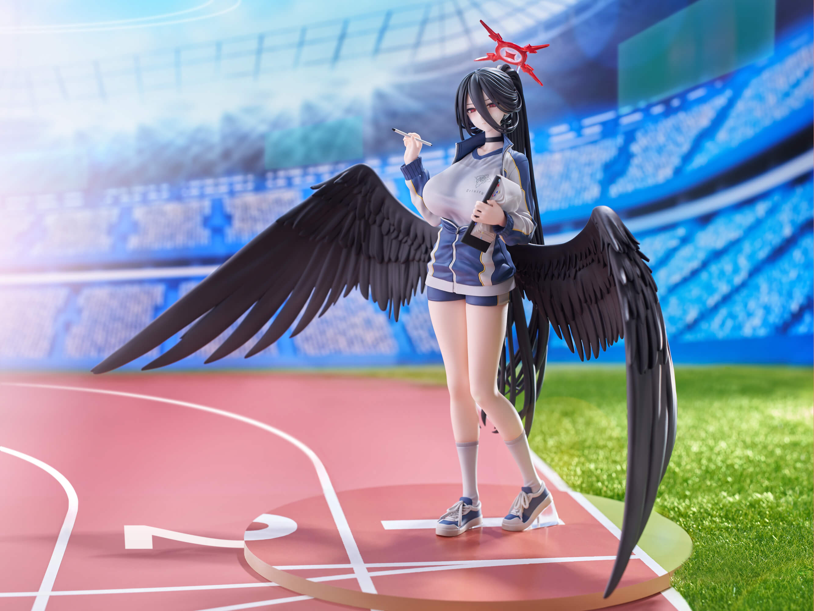 furyu-f-nex-hasumi-turnkleidung-1-7-figur-blue-archive image 3
