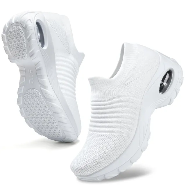 hkr-damen-sneaker-slip-on-wei-37-mesh-leicht image 1