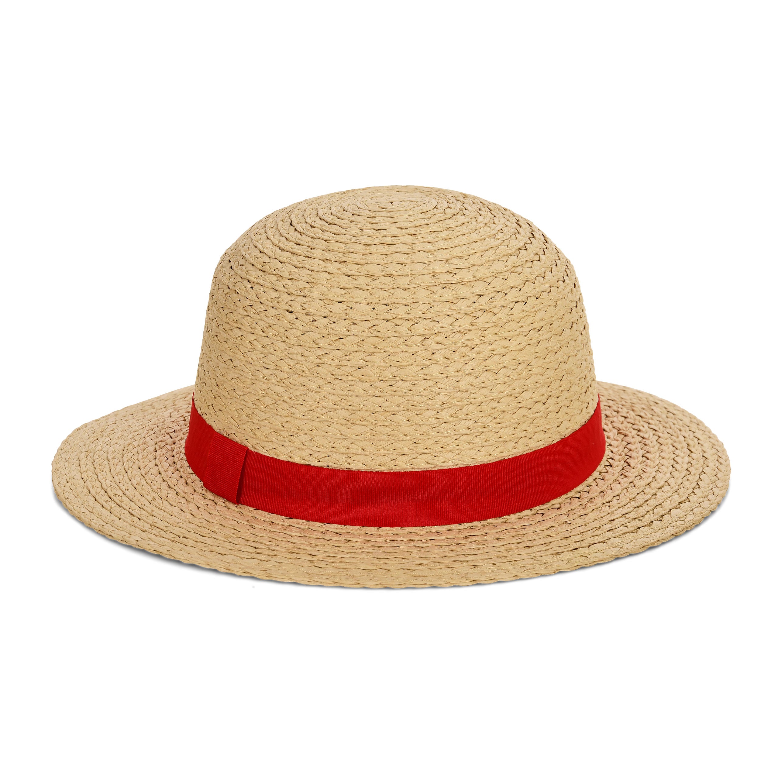one-piece-luffy-strohhut-cosplay-hut-mit-halteband image 1