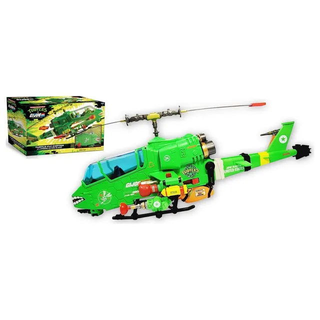 tmnt-x-g-i-joe-crossover-classics-turtle-fly-copter-fahrzeug image 1