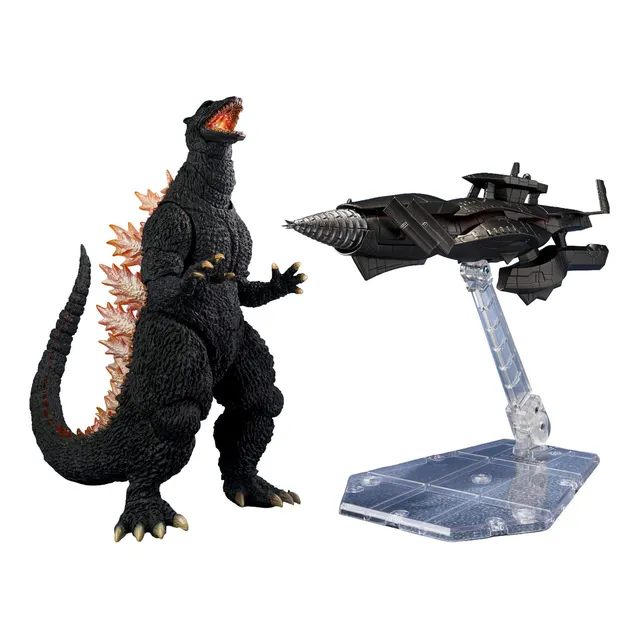 godzilla-final-wars-s-h-monsterarts-actionfigur-set image 1
