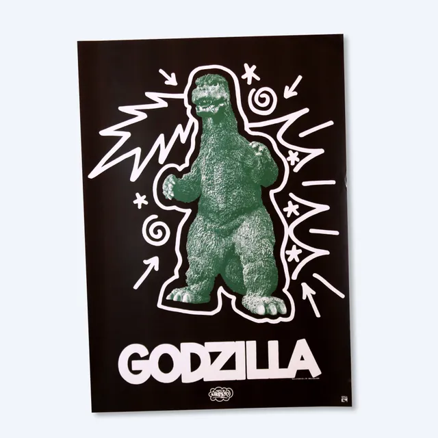 godzilla-the-art-eric-haze-poster-1975-73x51-cm image 1