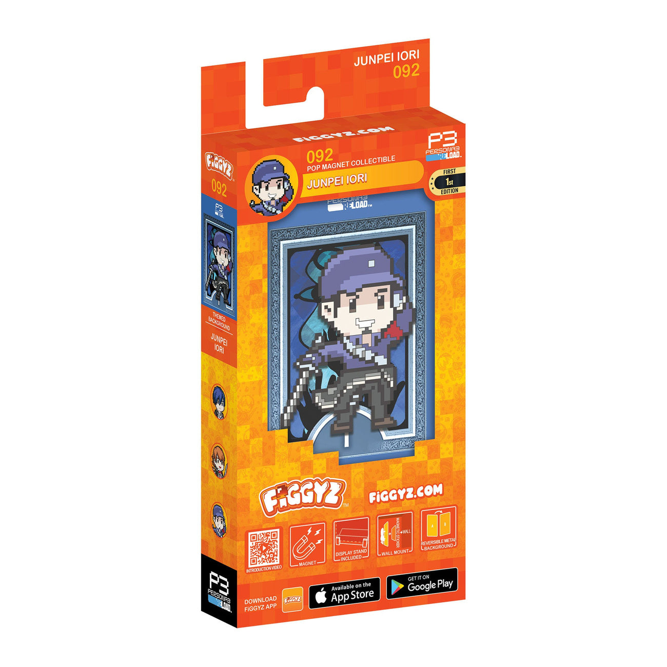 persona-3-reload-figgyz-junpei-iori-magnetfigur-11-cm-pixel image 2