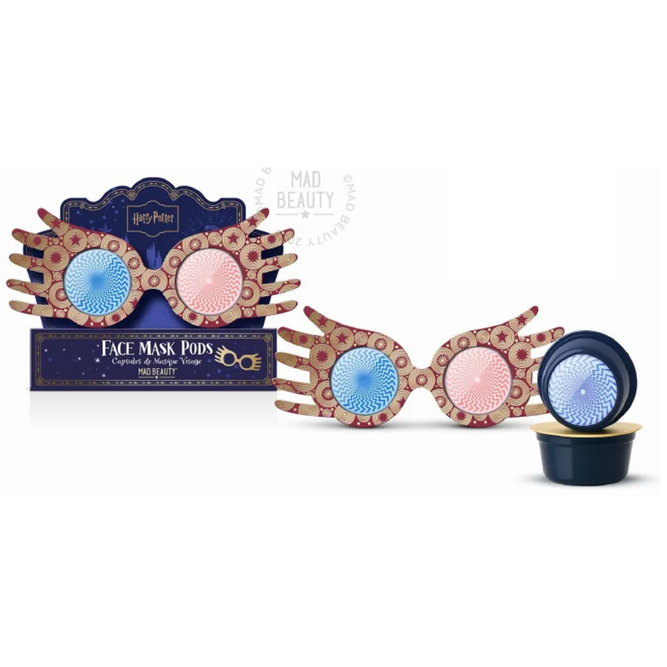 elbenwald-harry-potter-luna-lovegood-gesichtsmasken-2er-set image 1