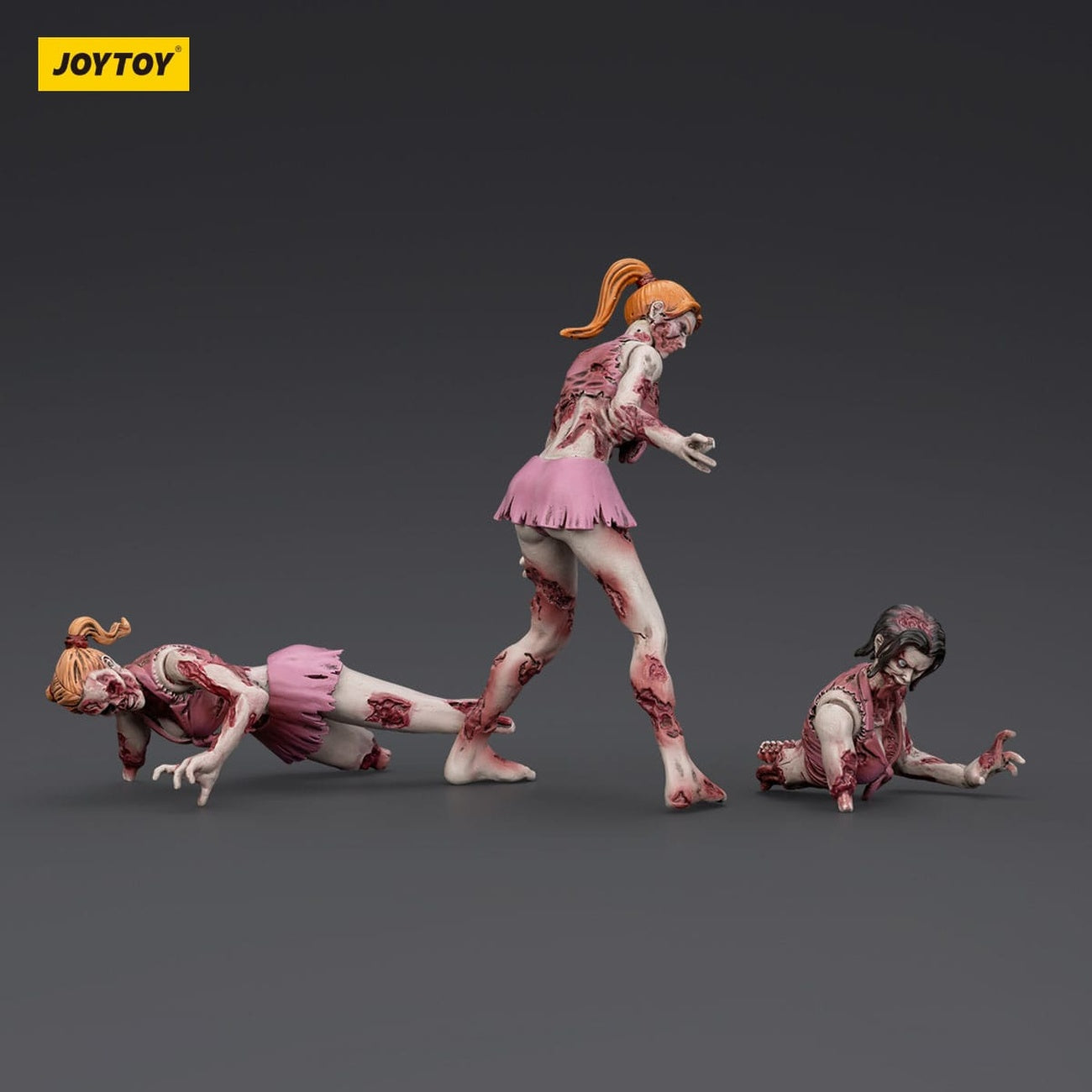 zombie-dark-source-cheer-leaders-actionfiguren-3er-8cm image 5