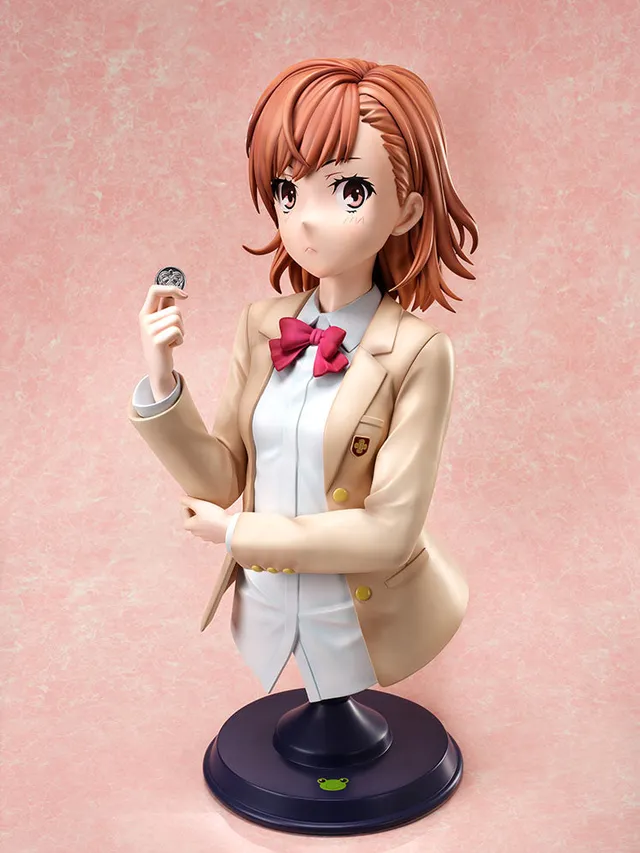 furyu-f-nex-misaka-mikoto-b-stenfigur-1-1-railgun image 1