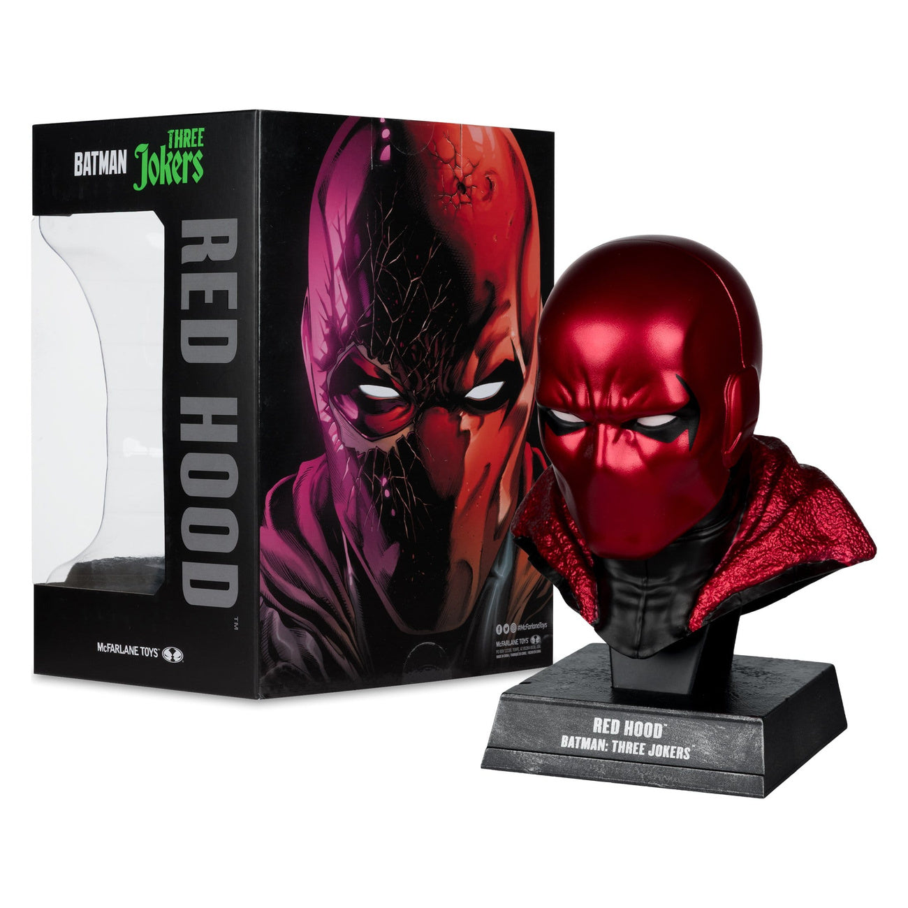 elbenwald-dc-direct-red-hood-cowl-1-3-prop-replik-helm-three-jokers image 2