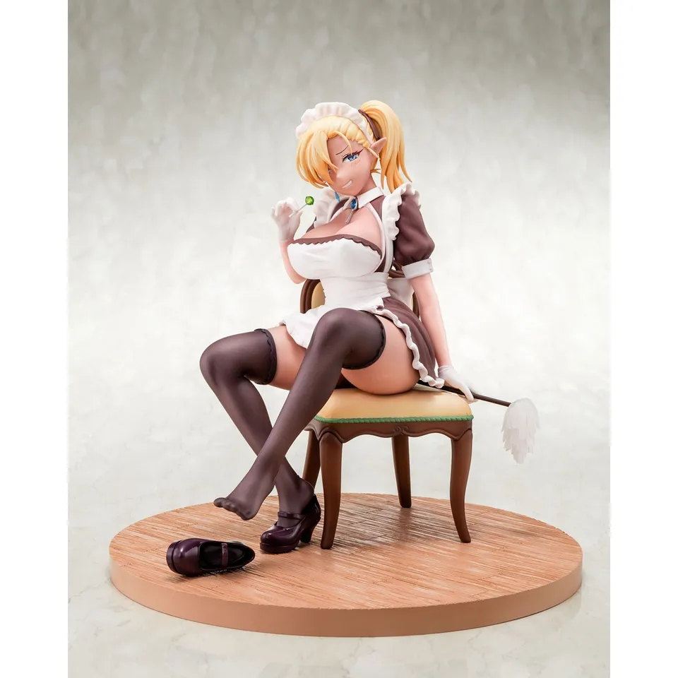 original-character-elf-maid-louche-pvc-statue-1-6-18-cm image 1