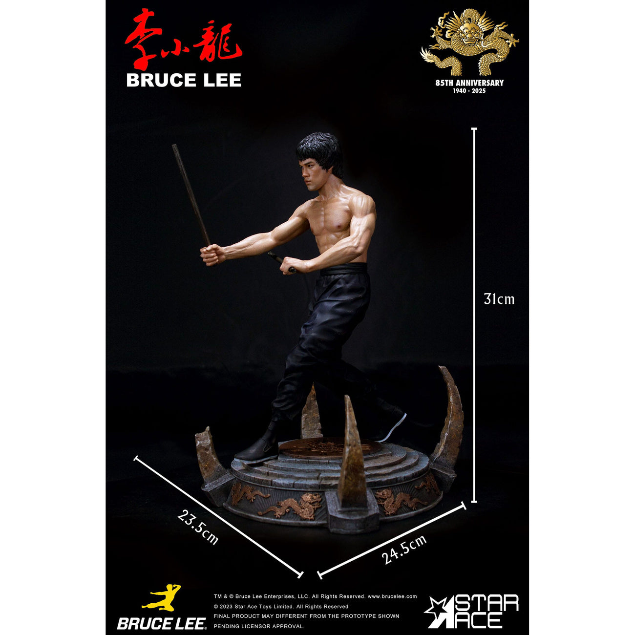 my-favourite-movie-statue-bruce-lee-1-6-resin-todeskralle image 8