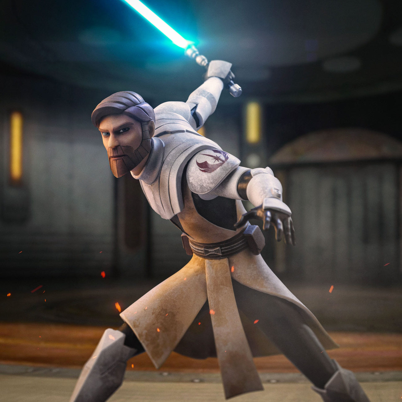 star-wars-obi-wan-kenobi-deluxe-art-scale-statue-1-10-27-cm image 6