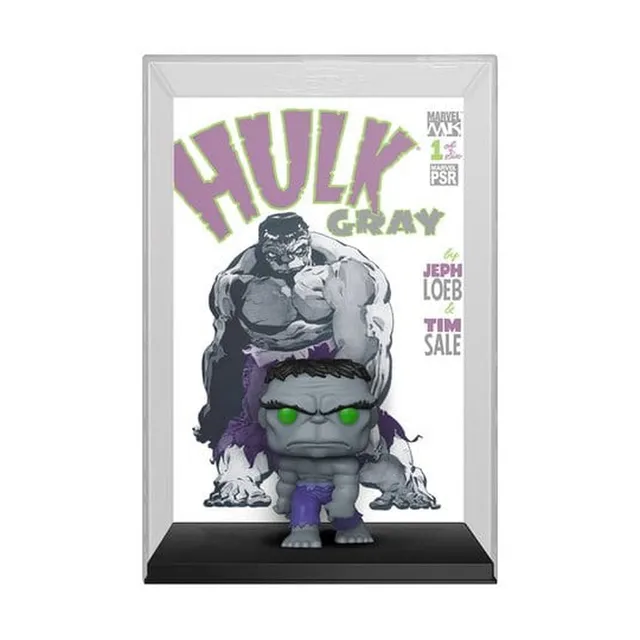 marvel-funko-pop-gray-hulk-vinyl-figur-comic-covers-9-cm image 1