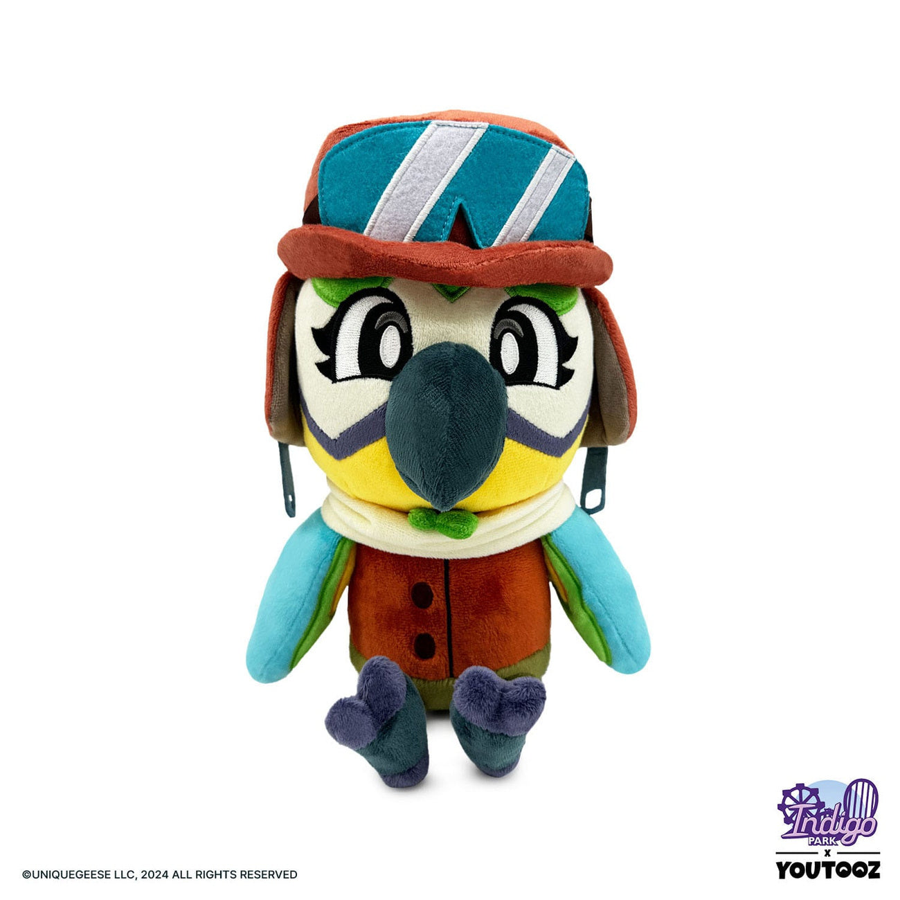 elbenwald-indigo-park-mollie-macaw-pl-schfigur-22-cm image 2