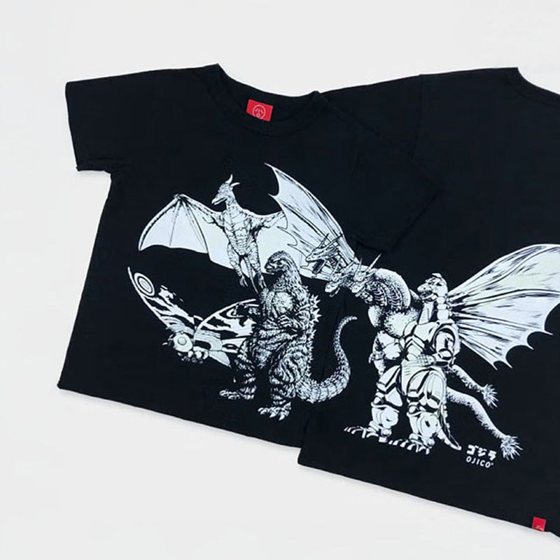 godzilla-ojico-glow-t-shirt-schwarz-monster-kinder image 3