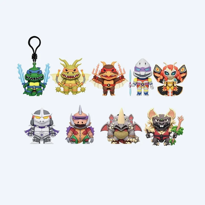 godzilla-tmnt-x-godzilla-3d-foam-taschenanh-nger-blind-box image 1
