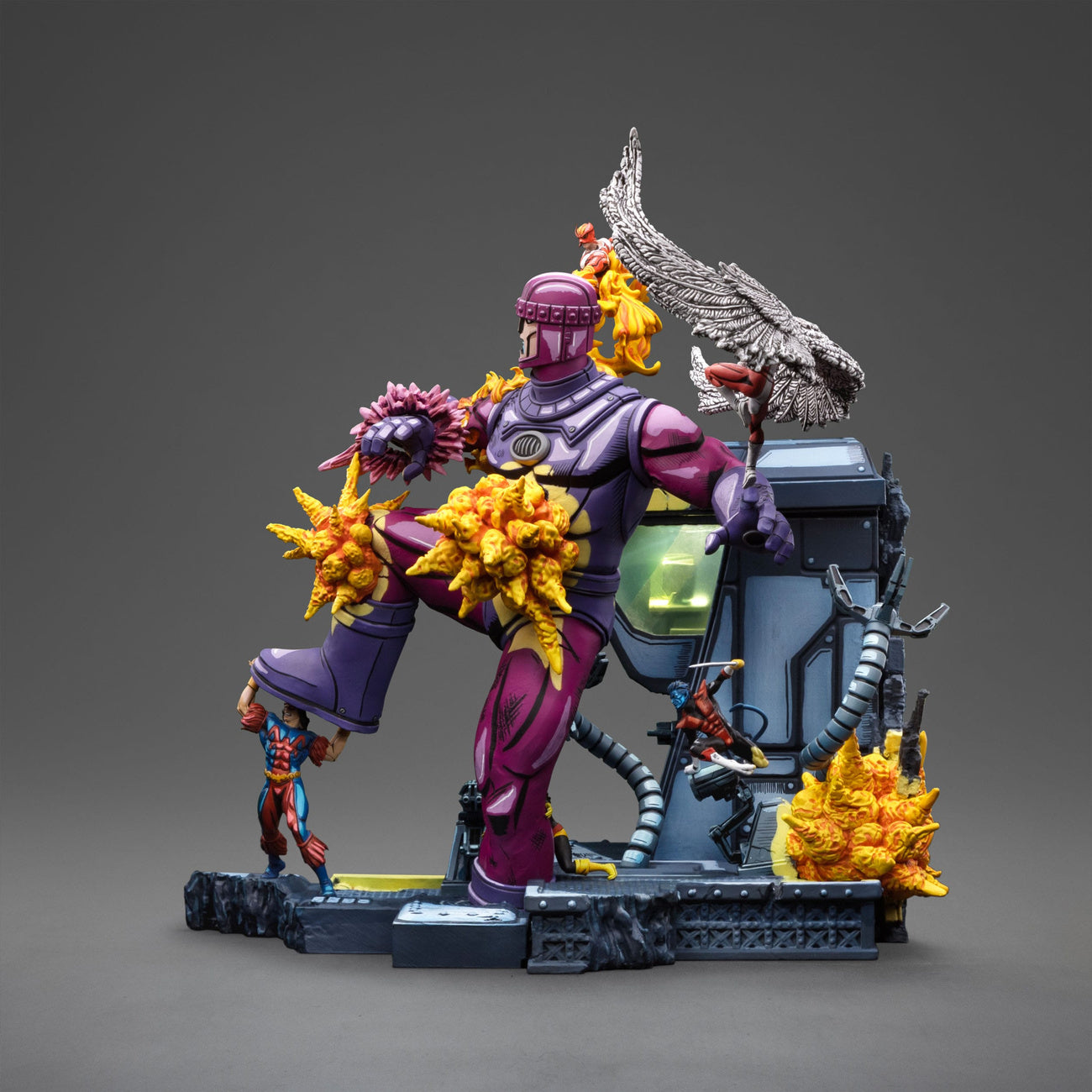 marvel-x-men-danger-room-diorama-statue-1-20-resin image 4