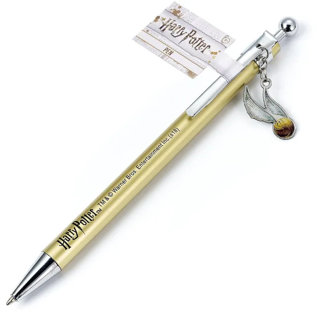 harry-potter-goldener-schnatz-stift-kuli image 1