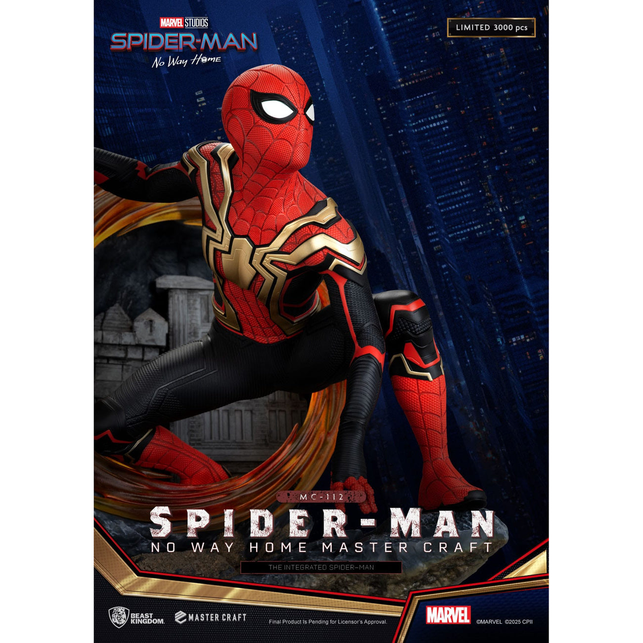 beast-kingdom-spider-man-no-way-home-master-craft-statue-31-cm image 4