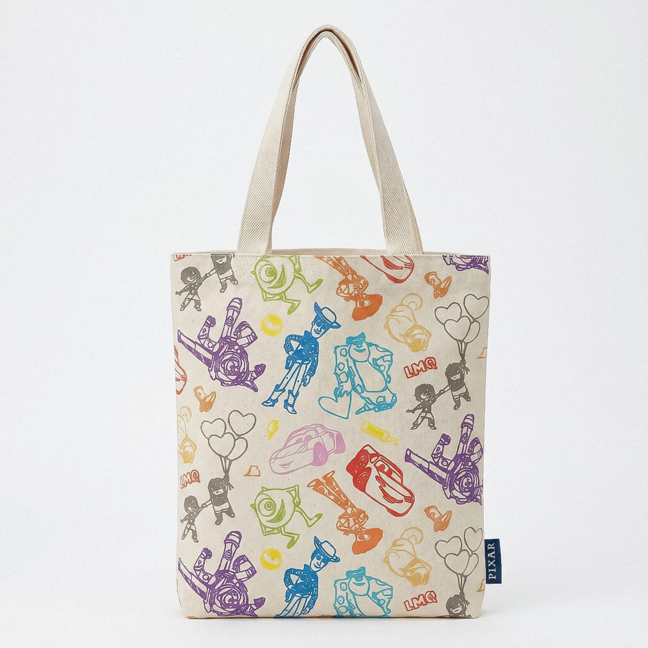 disney-pixar-jutebeutel-offizieller-stoffbeutel-mit-pixar-logo-f-r-den-alltag image 1
