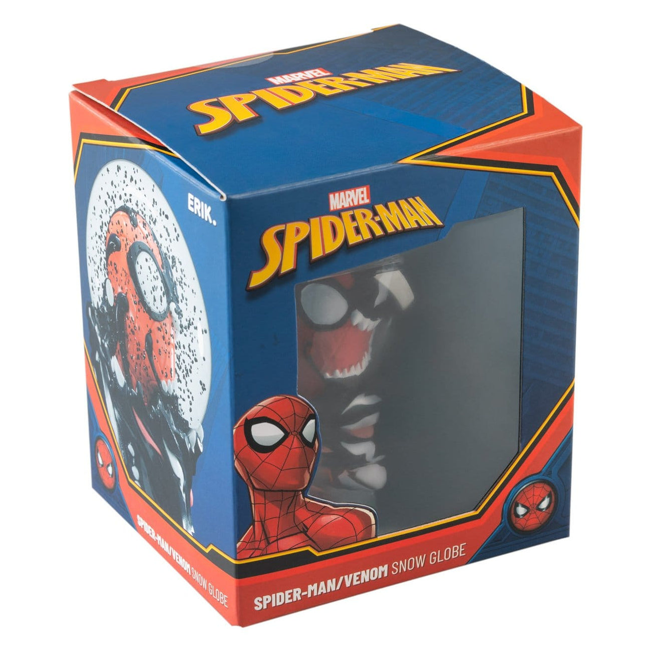 elbenwald-spider-man-schneekugel-harz-glas-12-cm image 4