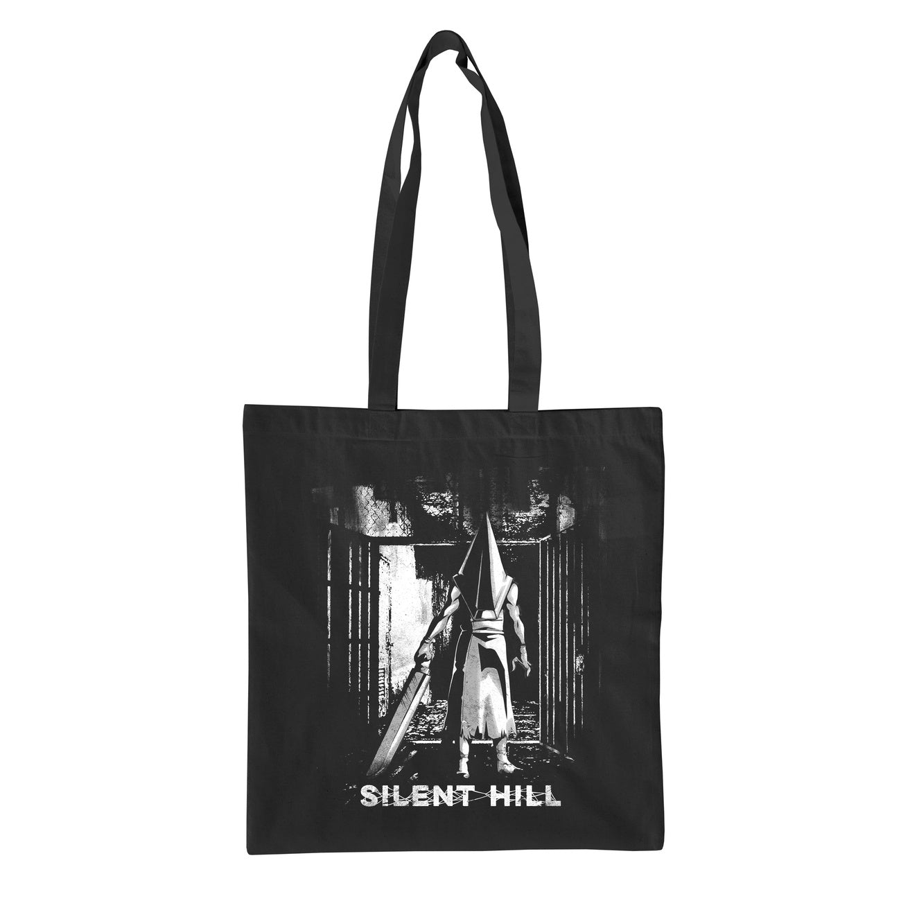 silent-hill-pyramid-head-jutebeutel-stoffbeutel-gaming-motiv image 3