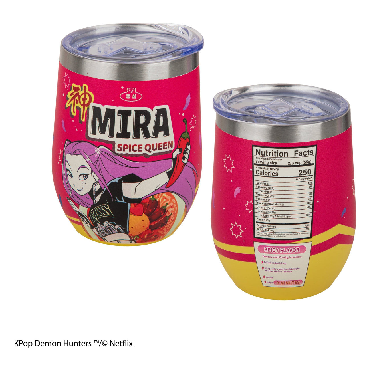 kpop-demon-hunters-reisebecher-mira-spice-queen-350-ml image 6