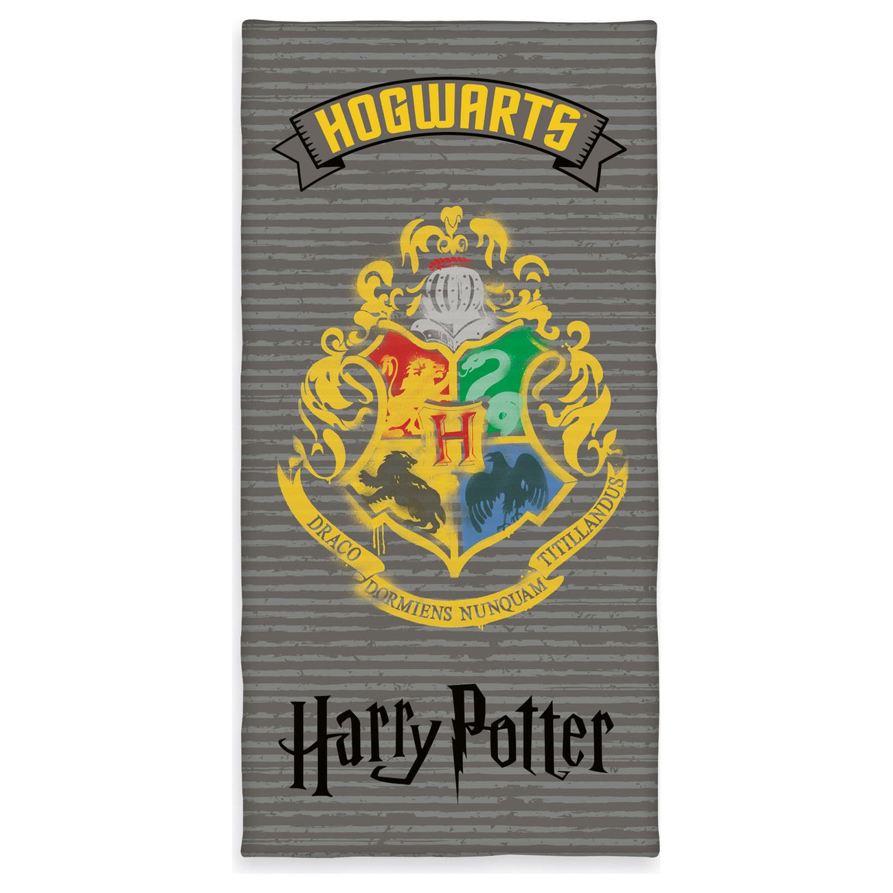 elbenwald-harry-potter-hogwarts-velourstuch-75x150-cm-baumwolle image 1