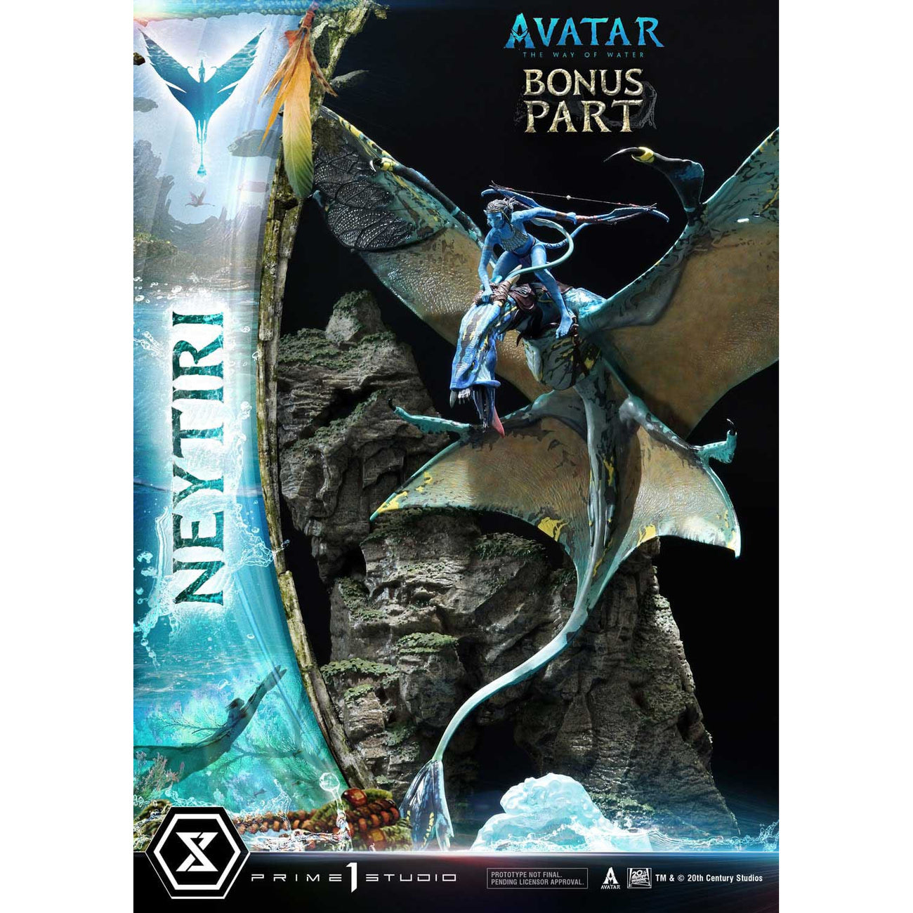 prime-1-studio-avatar-way-of-water-neytiri-statue-77-cm-bonus-version-led image 5