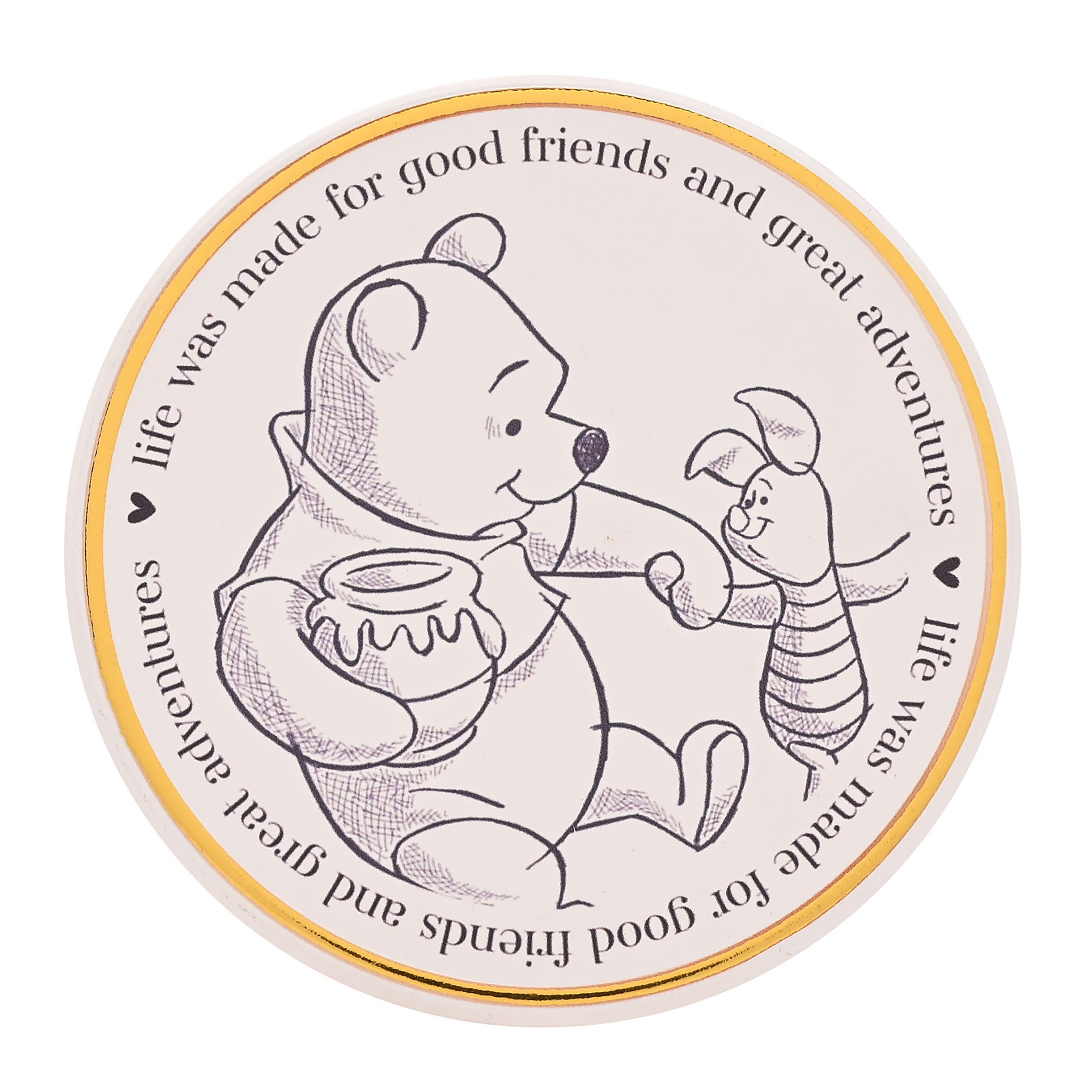 winnie-puuh-friends-untersetzer-10x10-cm-disney-glasuntersetzer image 2