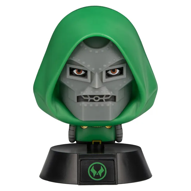 marvel-universe-dr-doom-icon-leuchte-11-cm-symbol image 1