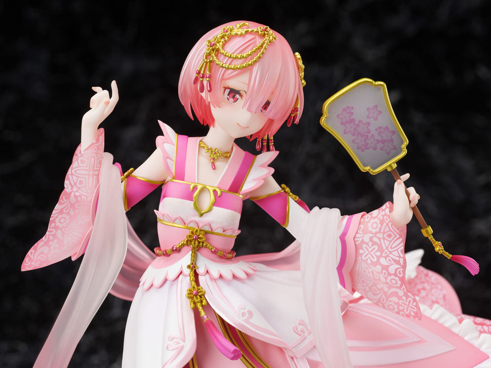 furyu-f-nex-ram-figur-hanfu-pink-1-7-mit-wechselgesicht image 5