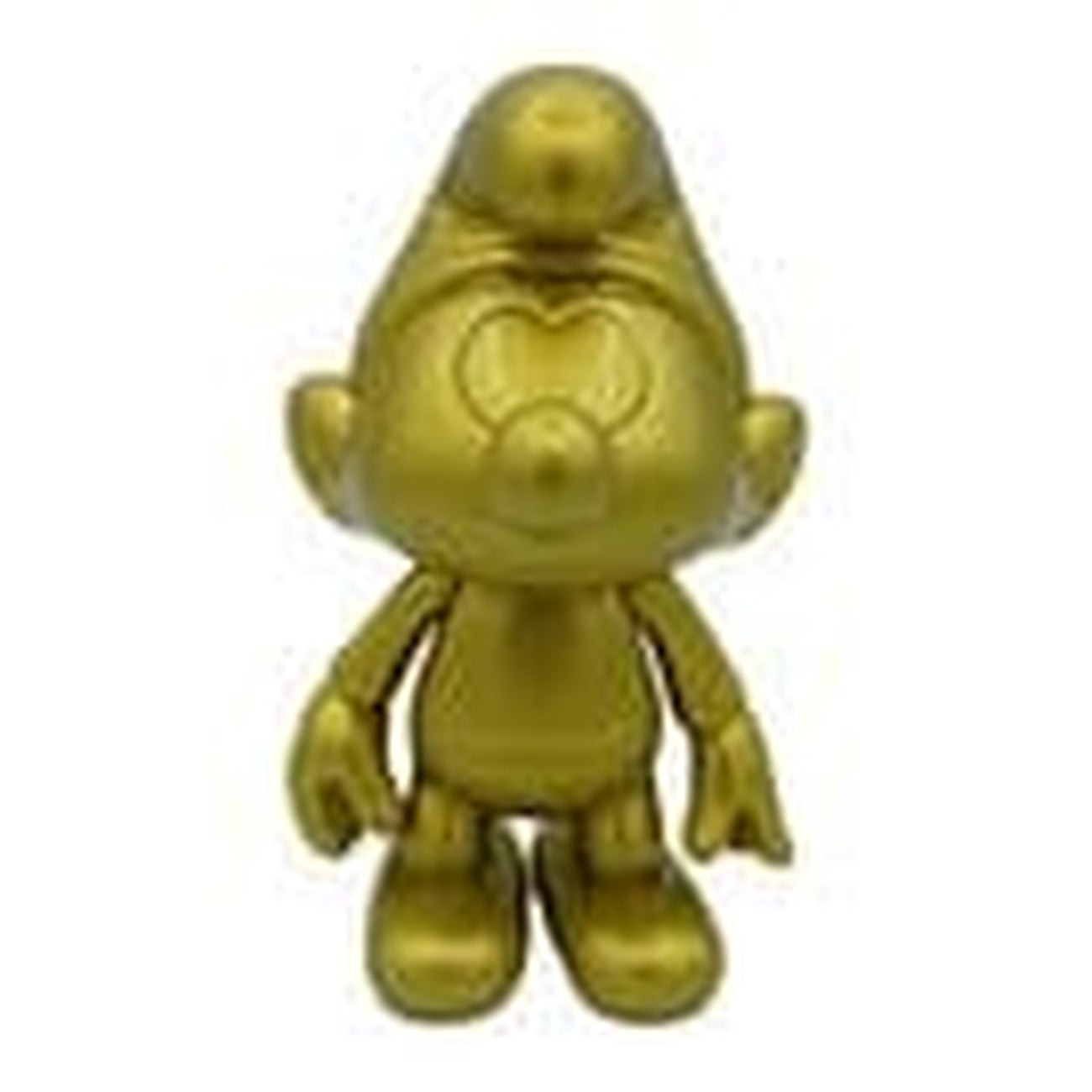 die-schl-mpfe-schlumpf-gold-vinyl-figur-19-cm-sammler image 2