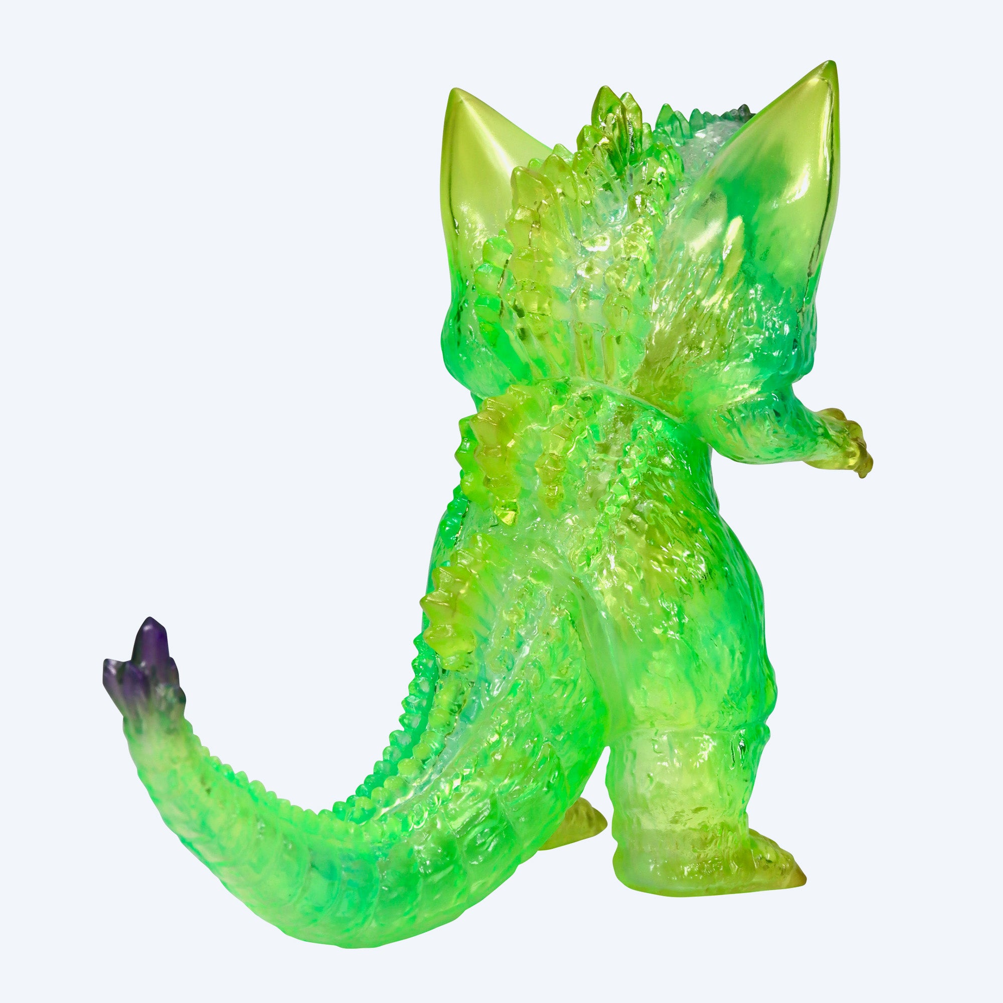 godzilla-middle-size-spacegodzilla-figur-clear-green-vinylfigur image 3