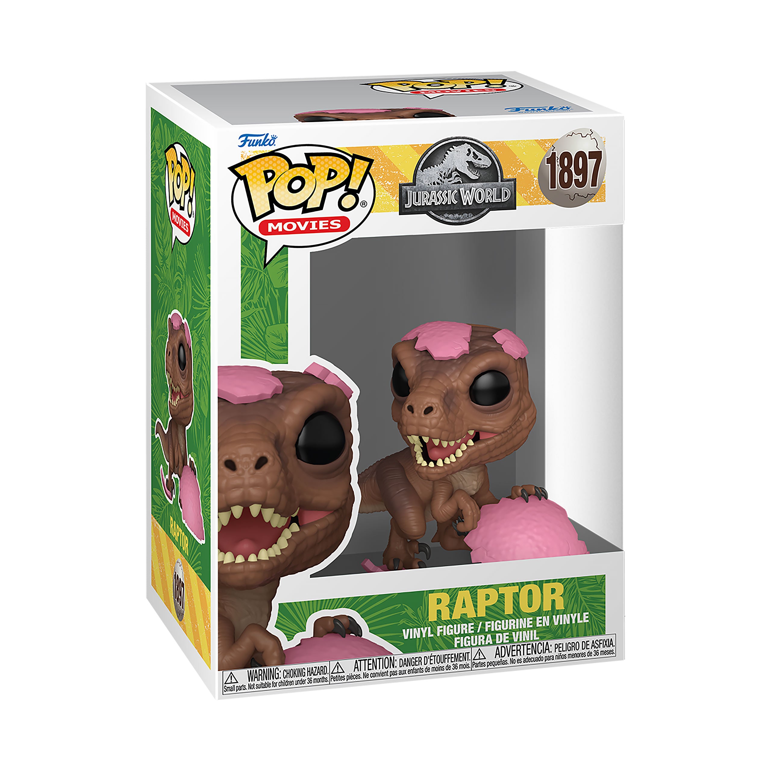 funko-pop-jurassic-park-raptor-nr-1897-vinyl-figur-schlupf image 1