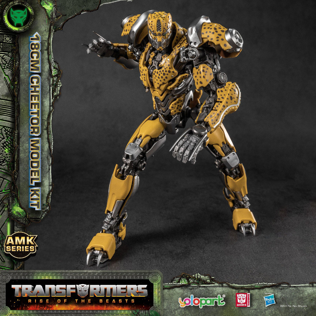 elbenwald-transformers-cheetor-amk-modellbausatz-20cm image 6