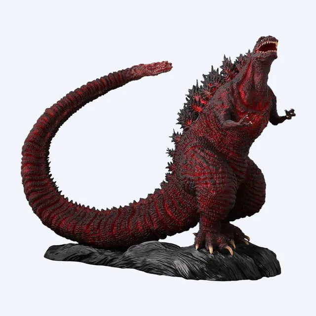 godzilla-hibiya-square-statue-red-clear-30cm-pvc image 1