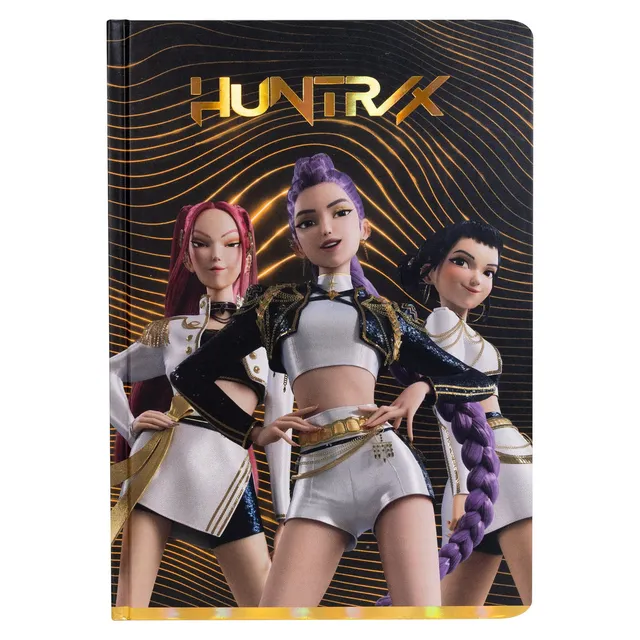kpop-demon-hunters-notizbuch-a5-golden-liniert image 1