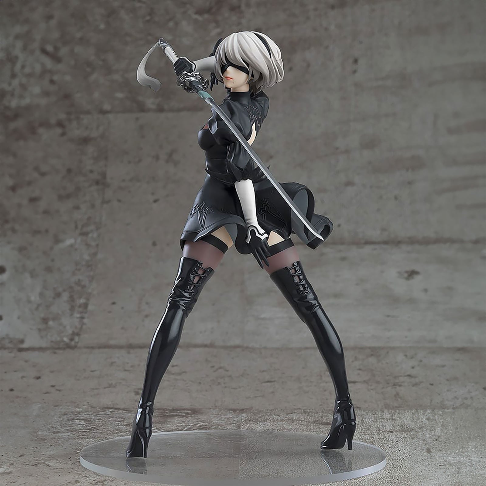 nier-automata-2b-pop-up-parade-figur-17-cm-good-smile image 4
