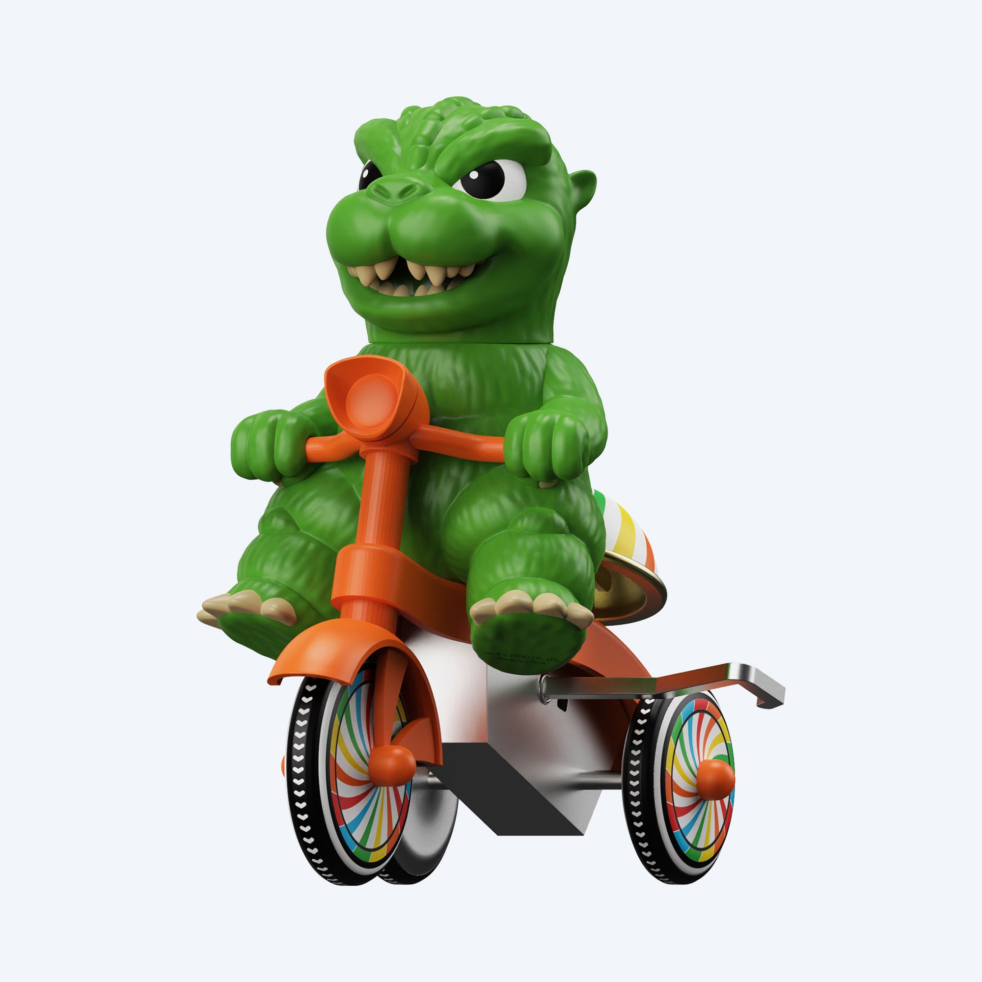 godzilla-super7-super-cycles-figur-gr-n-dreirad-aufziehfunktion image 1