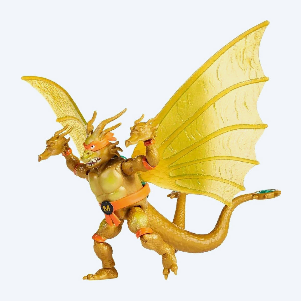 godzilla-x-tmnt-michelangelo-king-ghidorah-figur-13cm image 2
