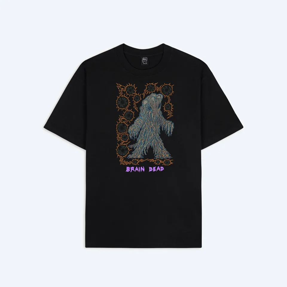 godzilla-brain-dead-x-hedorah-t-shirt-schwarz-baumwolle image 1