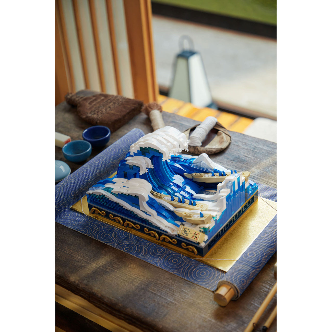 pantasy-great-wave-of-kanagawa-bauset-puzzle image 6