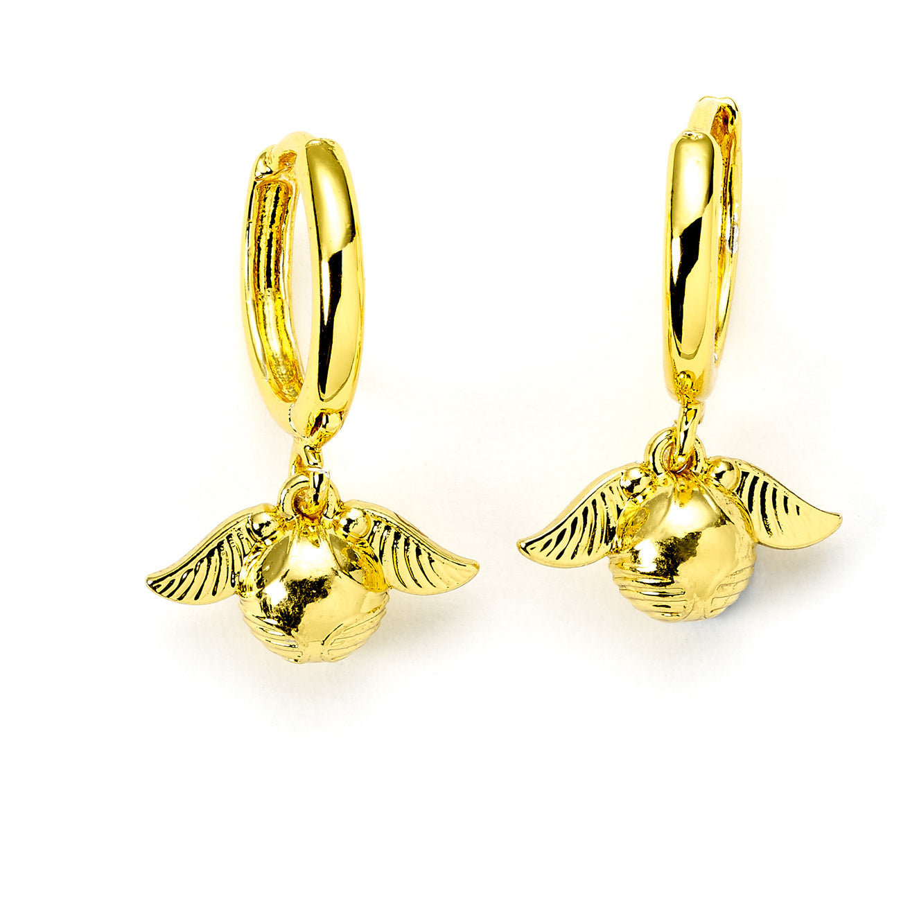 harry-potter-goldener-schnatz-ohrringe-ohrstecker-gold image 1