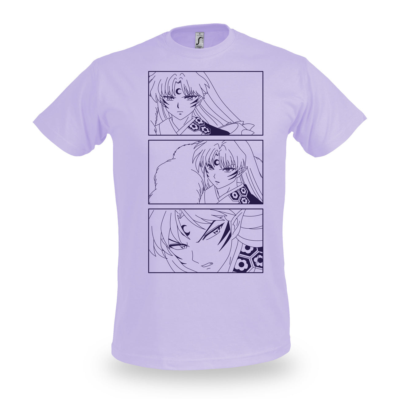 inuyasha-sesshomaru-t-shirt-baumwolle-anime-motiv image 5